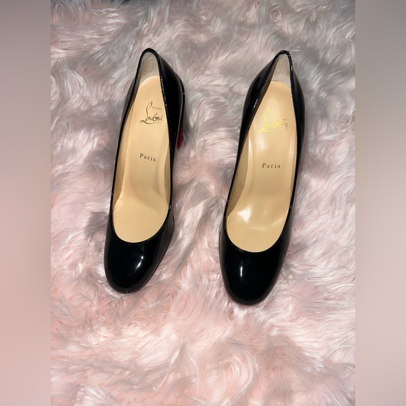 Christian Louboutin Simple 85 Patent Leather Pumps size 38 1/2 - Picture 2 of 13